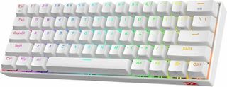 Gaming πληκτρολόγιο - Redragon K617 Fizz (Pink/White) | Pancarshop