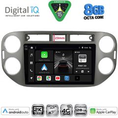 DIGITAL IQ BXK 20760GR_CPAA (9inc) MULTIMEDIA TABLET for VW TIGUAN mod. 2011-2016 (GREY)