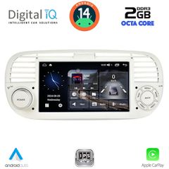 DIGITAL IQ BLF 365BG_CPA (7" DECK) MULTIMEDIA SYSTEM for FIAT 500 mod. 2007-2015 (BEIGE)