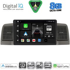 DIGITAL IQ BXF 11712GR_CPAA (9inc) MULTIMEDIA TABLET for TOYOTA COROLLA mod. 2001-2006 (GREY)