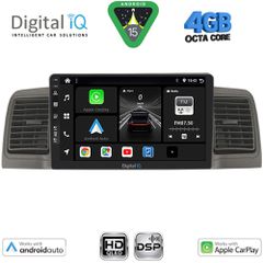 DIGITAL IQ BXF 6712GR_CPAA (9inc) MULTIMEDIA TABLET for TOYOTA COROLLA mod. 2001-2006 (GREY)