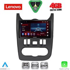 LENOVO SSV 9101BL_CPA (9inc) MULTIMEDIA TABLET for DACIA DUSTER – LOGAN – SANDERO mod. 2006-2012 (BLACK)