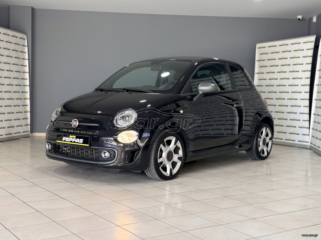 Fiat 500 2017 500S 0.9cc 105hp  ΔΕΡΜΑ NAVI EURO6