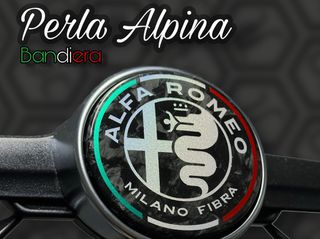 Perla Alpina - Bandiera Twill carbon (MF) [1 τεμάχιο]