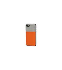 APPLE iPHONE 7 ΚΑΙ 8 ΘΗΚΗ ΚΙΝΗΤΟΥ DUO POCKET ΓΚΡΙ-ΠΟΡΤΟΚΑΛΙ ΜΑΓΝΗΤΙΚΗ SILVER LINE