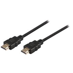ΚΑΛΩΔΙΟ HDMI CAB-H175 ΜΕ ETHERNET POWERTECH 4K/60HZ 18 GBPS 2M BLACK