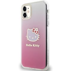 Hello Kitty IML Gradient Electrop Kitty Head Case for iPhone 11 / Xr - Pink-thumb-1
