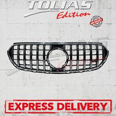 MERCEDES BENZ GLC X254 SUV & C254 COUPE SPORT GRILLE Type PANAMERICANA GT FOR NORMAL / ΜΑΣΚΑ ΠΡΟΦΥΛΑΚΤΗΡΑ ΓΙΑ ΑΠΛΟ ΠΡΟΦΥΛΑΚΤΗΡΑ