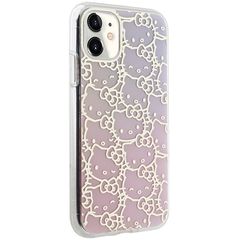 Hello Kitty IML Gradient Electrop Crowded Kitty Head Case for iPhone 11 / Xr - Pink-thumb-3