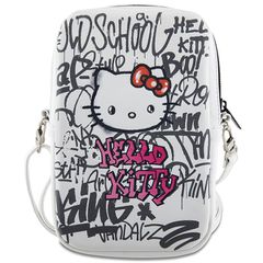 Hello Kitty Graffiti Kitty Head bag - white-thumb-1