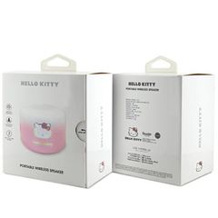 Hello Kitty Electroplate Gradient Bluetooth speaker - pink-thumb-3