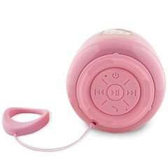 Hello Kitty Electroplate Gradient Bluetooth speaker - pink-thumb-2