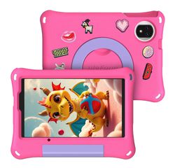 ULEFONE tablet Tab A9 Pro Kids, 8.68", 4/128GB, 4G, Android 15, 5040mAh, ροζ