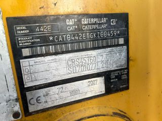 Φορτωτής Με Λάστιχα CAT 2007 442E-thumb-15