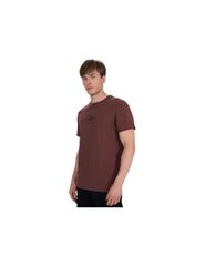 Men's Tshirt 4F M2961 dark brown 4FWAW25TTSHM2961 80S