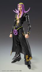 JoJo's Bizarre Adventure Part 5 Super Action Action Figure Chozokado Leone Abbacchio Black Ver. 16 cm