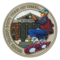 Back To The Future Collectable Coin Hoverboard Limited Edition-thumb-3