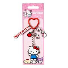 Hello Kitty Key Chain with Hello Kitty Charms 15 cm-thumb-1
