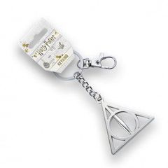 Harry Potter Keychain Deathly Hallows (silver plated)-thumb-1