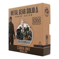 Metal Gear Solid Delta Medallion Cobra Unit Limited Edition-thumb-4