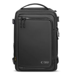 Tech-Protect Defender S50 Backpack for Ryanair & Wizzar, 20L Laptop - Black-thumb-1