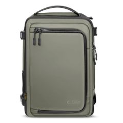 Tech-Protect Defender S50 Backpack for Ryanair & Wizzar, 20L Laptop - Olive-thumb-1