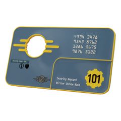 Fallout 3 Replica Vault 101 Security Keycard Limited Edition-thumb-4