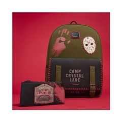 Warner Bros by Loungefly Full-Size Backpack Friday the 13th-thumb-3
