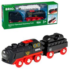 BRIO - Battery-Operated Steaming Train (33884) / Toys