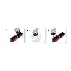 BRIO - Battery-Operated Steaming Train (33884)-thumb-1