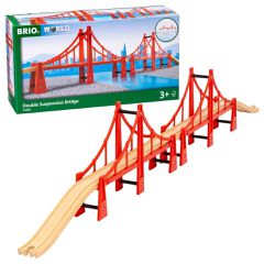 BRIO - Double Suspension Bridge (33683) / Toys