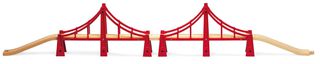 BRIO - Double Suspension Bridge (33683)-thumb-3