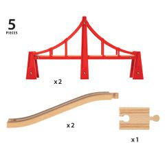 BRIO - Double Suspension Bridge (33683)-thumb-4