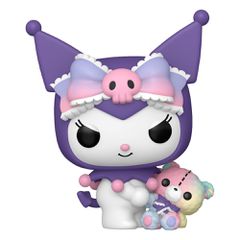 Sanrio POP! Animation Vinyl Figures Kuromi w/ Bear 9 cm