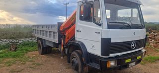 Dump + Crane Mercedes-Benz 1997 1317