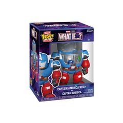 Marvel Bitty POP! Bots Figure WI- CA Mech w/Cap 11,7 cm-thumb-3