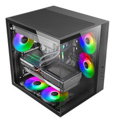 Mars Gaming MCV-ONE Midi Tower Black-thumb-1