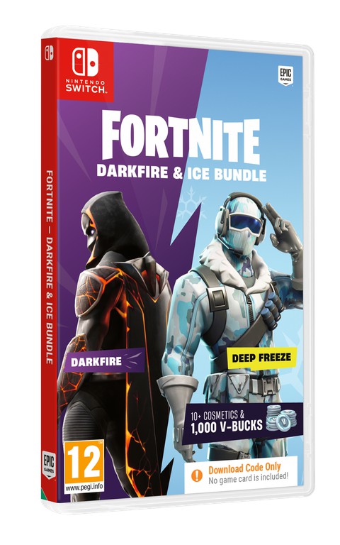 Fortnite Darkfire & Ice Bundle (Code in a Box) / Nintendo Switch