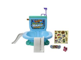 HOT WHEELS - SKATE FLUSH & GO SKATE BOWL (HXL16) / Toys