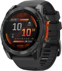 Garmin - Fenix 8 51mm Amoled Spark Orange / Graphite / Electronics