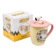 Peanuts Mug with lid Premium Ver.-thumb-3