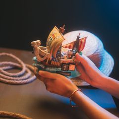 One Piece 3D perpetual Calendar Going Merry-thumb-1