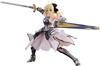 Fate/Stay Night Plamatea Plastic Model Kit Reincarnation Saber Lily Distant Avalon 20 cm