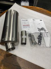 (ΑΜΕΣΑ ΔΙΑΘΕΣΙΜΗ) Για Benelli TRK 502X link-pipe με τελικό Storm by MIVV.! (Τιμη )