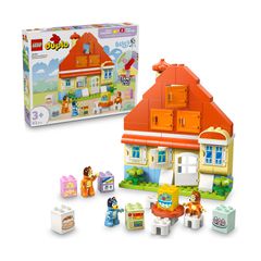 LEGO(R) DUPLO(R) Bluey: Bluey’s Family House with Memory Game (10459)