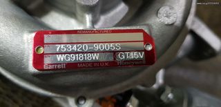 Turbo GARRETT NEW ORIGINAL 1.6HDI Citroen Peugeot 1,6 HDi 80kw / Ford Mazda Volvo 1.6 D TDCi + Gaskets-thumb-1