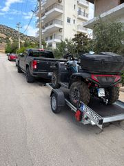 Τρέιλερ Μοτοσυκλετών 2026 2.50x1.50atv,moto τιμές με φπα-thumb-4
