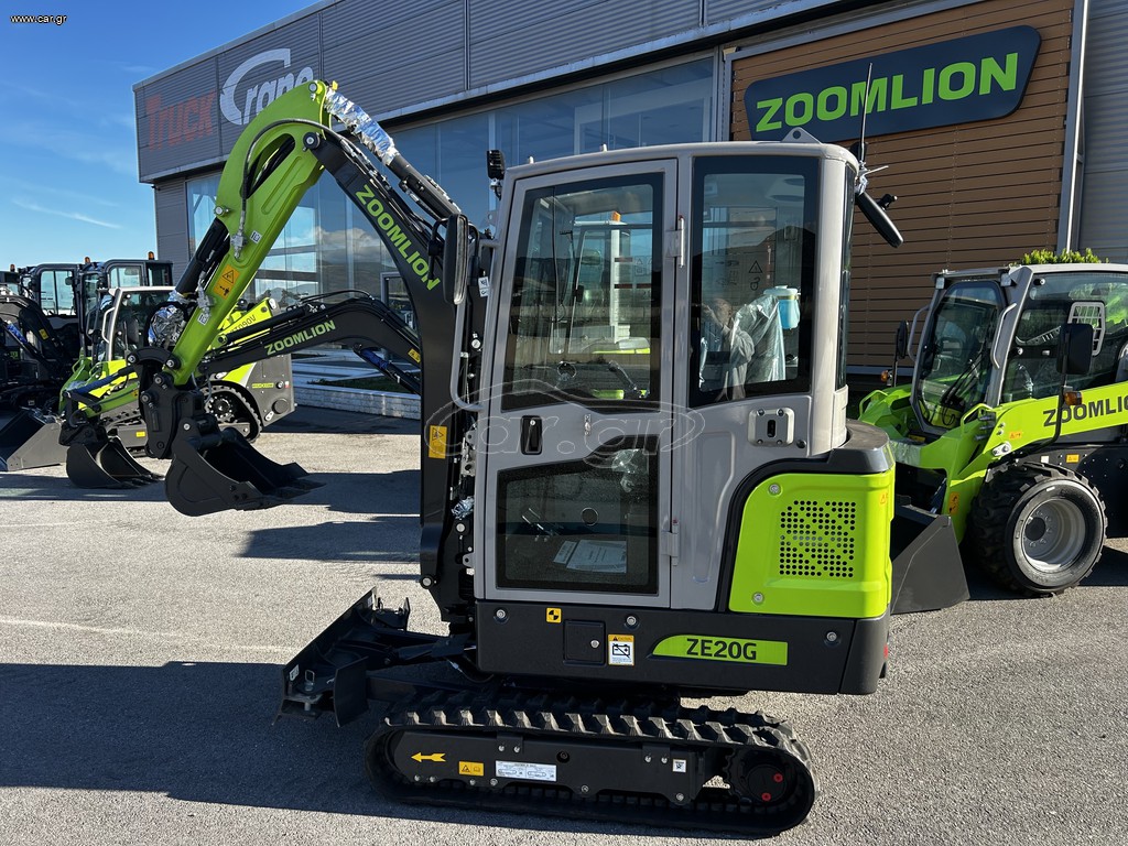 Εκσκαφάκι (διαβολάκι) Kobelco 2026 ZE20GU 1.970kg Kubota κινητήρα A/C ***TruckCrane***