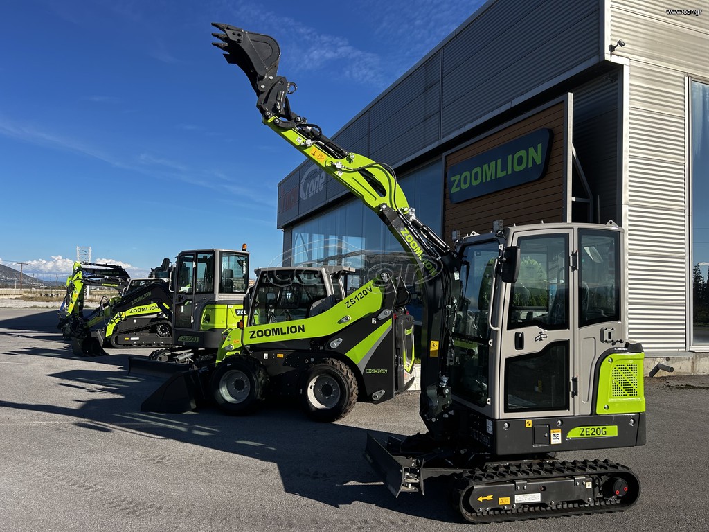 Εκσκαφάκι (διαβολάκι) Sany 2026 ZE20GU 1.970kg Kubota κινητήρα A/C ***TruckCrane***