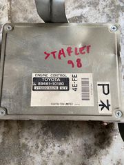 Εγκέφαλος και κλειδί Toyota starlet 1995-2000 κωδικός 89661-10180-thumb-1